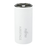 Sherpa Vacuum White Tumbler & Insulator 12oz-Fujitsu Airstage Vertical Engraved