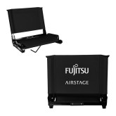 Stadium Chair Black-Fujitsu Airstage Stacked