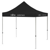 9 ft x 9 ft Black Tent-Fujitsu Airstage Horizontal