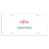 License Plate-Fujitsu Airstage Vertical