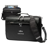 Ogio Black Pursuit Messenger Bag-Fujitsu Airstage Vertical