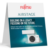 Airstage Tent Card-