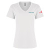 Thumbnail image for  Next Level Womens White Cotton V Neck Tee