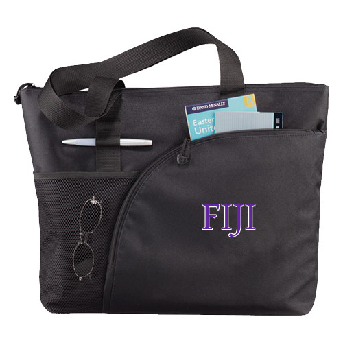  Excel Black Sport Utility Tote - FIJI Two Color