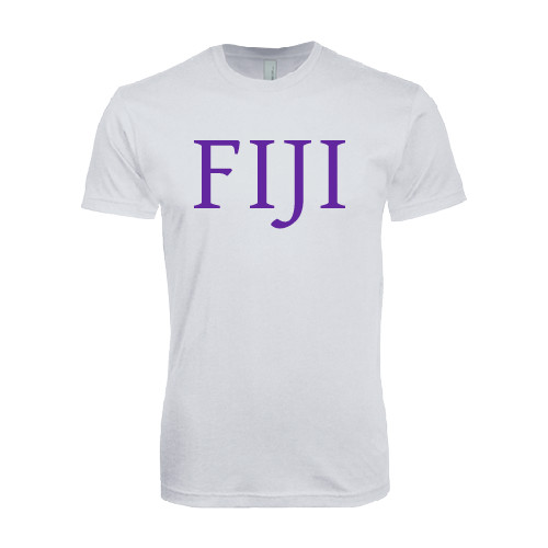  Next Level White SoftStyle T Shirt - FIJI