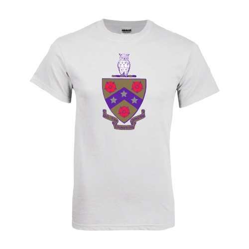 White T Shirt-Crest