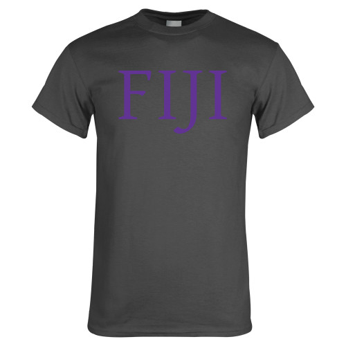 Charcoal T Shirt-FIJI