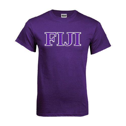 Purple T Shirt-FIJI Contemporary Two Color