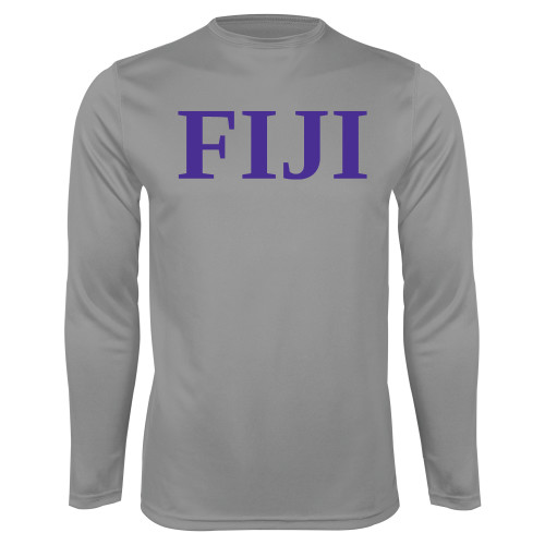 Steel Performance Longsleeve Shirt-FIJI Contemporary