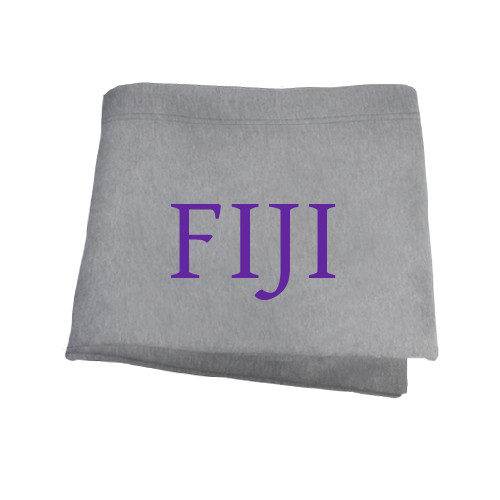  Grey Sweatshirt Blanket - FIJI
