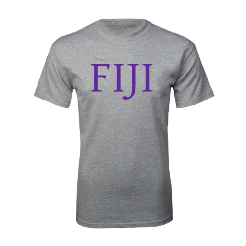 Grey T Shirt-FIJI