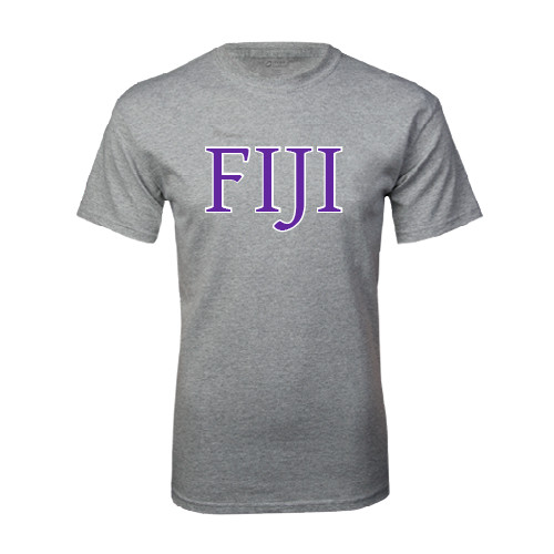 Grey T Shirt-FIJI Two Color