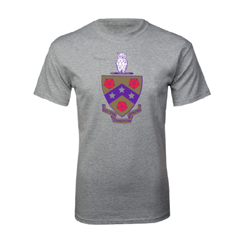 Grey T Shirt-Crest