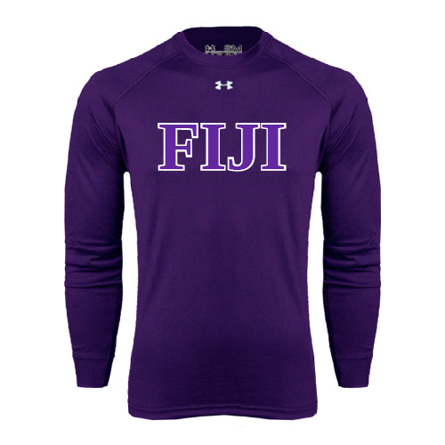 Under Armour Purple Long Sleeve Tech Tee-FIJI Contemporary Two Color