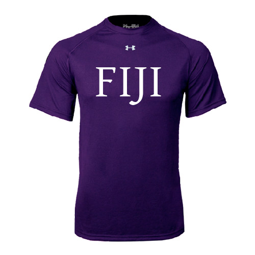 Under Armour Purple Tech Tee-FIJI