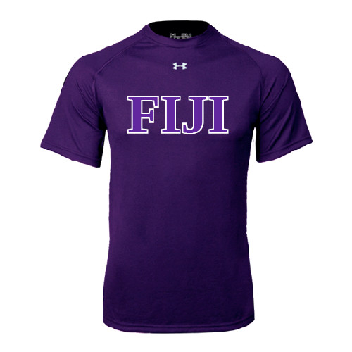 Under Armour Purple Tech Tee-FIJI Contemporary Two Color