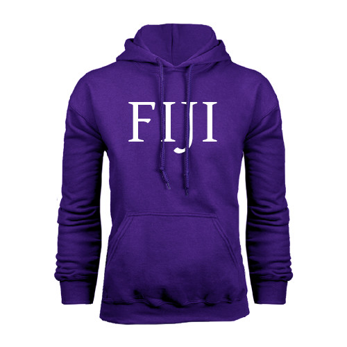 Purple Fleece Hoodie-FIJI