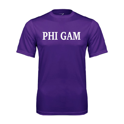 Purple Performance Tee-Phi Gam