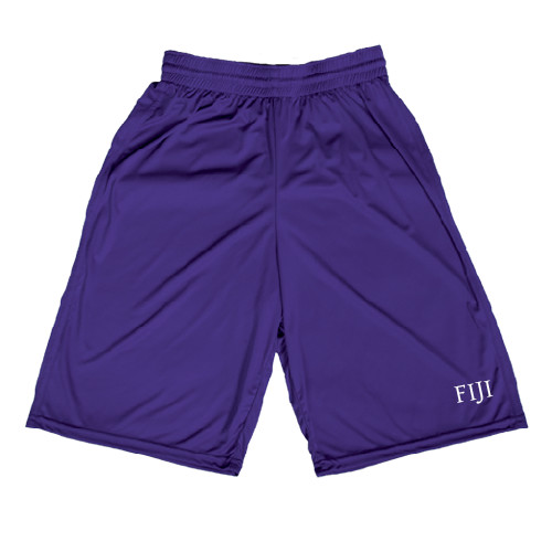 Purple Performance Classic 9 Inch Short-FIJI