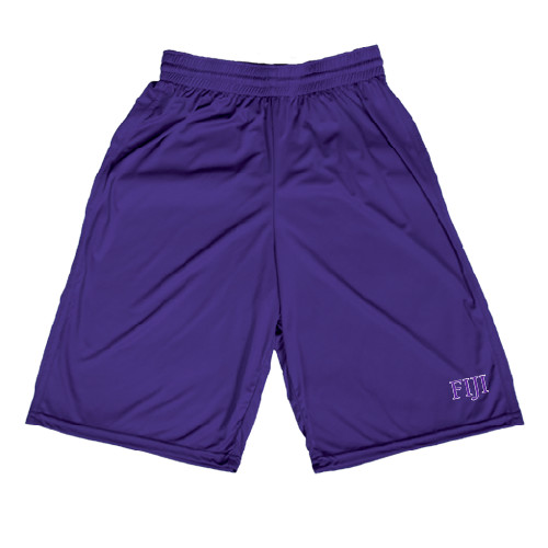 Purple Performance Classic 9 Inch Short-FIJI Two Color