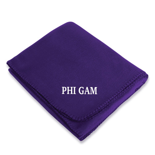  Purple Arctic Fleece Blanket - Phi Gam
