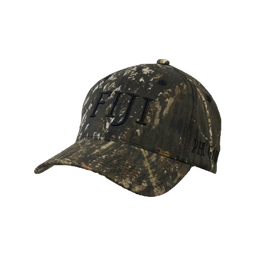 Mossy Oak Camo Structured Adjustable Cap-FIJI