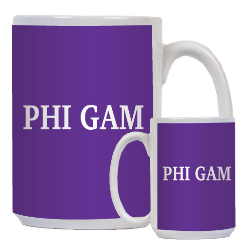  Full Color White Mug 15oz - Phi Gam