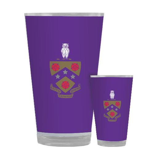  Full Color Glass 17oz - Crest