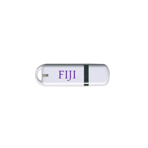  USB White Pen Drive 4G - FIJI