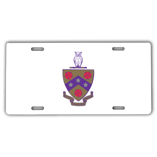 License Plate - Crest