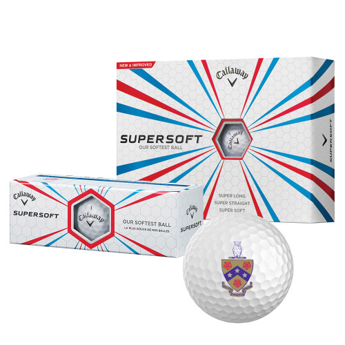  Callaway Supersoft Golf Balls 12/pkg - Crest