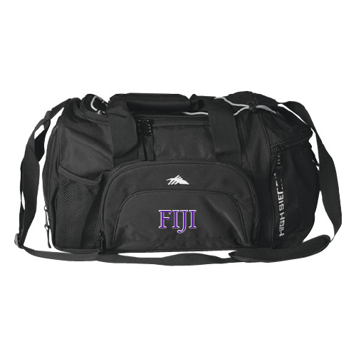  High Sierra Black Switch Blade Duffel - FIJI Two Color
