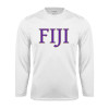 Thumbnail image for  White Performance Long Sleeve Shirt