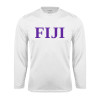 Thumbnail image for  White Performance Long Sleeve Shirt
