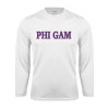 Thumbnail image for  White Performance Long Sleeve Shirt