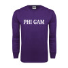 Thumbnail image for  Purple Long Sleeve T Shirt
