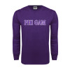 Thumbnail image for  Purple Long Sleeve T Shirt