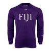 Thumbnail image for  Under Armour Purple Long Sleeve Tech Tee