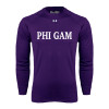 Thumbnail image for  Under Armour Purple Long Sleeve Tech Tee