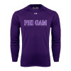 Thumbnail image for  Under Armour Purple Long Sleeve Tech Tee