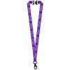 Thumbnail image for  3/4 Inch Smooth Polyester Sublimated Lanyard w/Black Lobster Claw and Breakaway