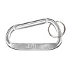 Thumbnail image for  Silver Carabiner with Split Ring