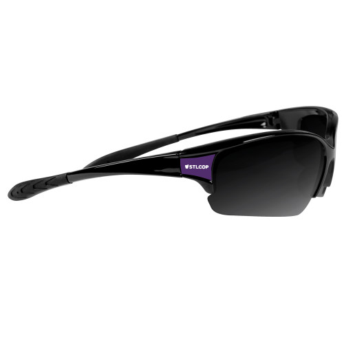  Mens Black Sporty Sunglasses - Primary Mark