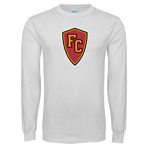  White Long Sleeve T Shirt - Secondary Mark