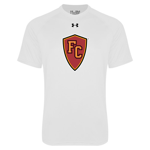  Under Armour White Tech Tee - Secondary Mark