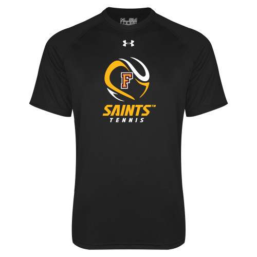 Under Armour Black Tech Tee - Tennis Design