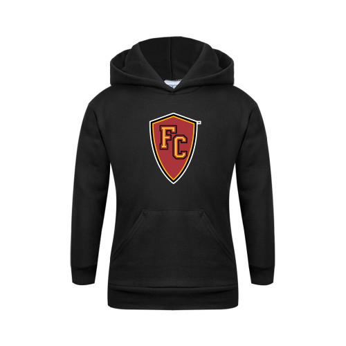  Youth Black Fleece Hoodie - Secondary Mark