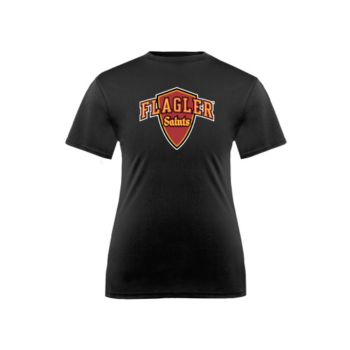  Youth Performance Black Tee - Primary Mark