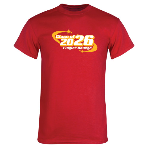  Red T Shirt - Flagler College - CLASS OF 2026