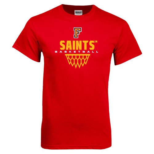  Red T Shirt - Basketball Design